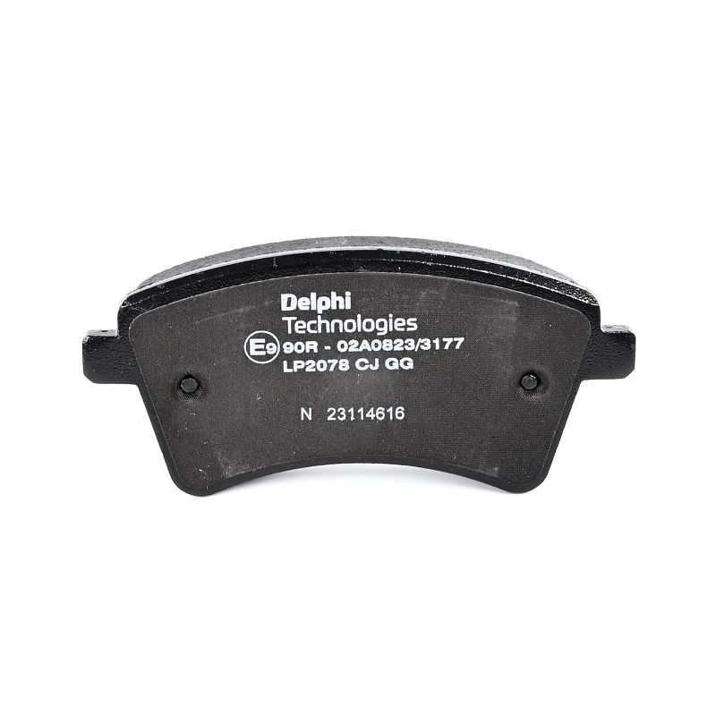 Freins, plaquettes de freins DELPHI RENAULT KANGOO LP2078