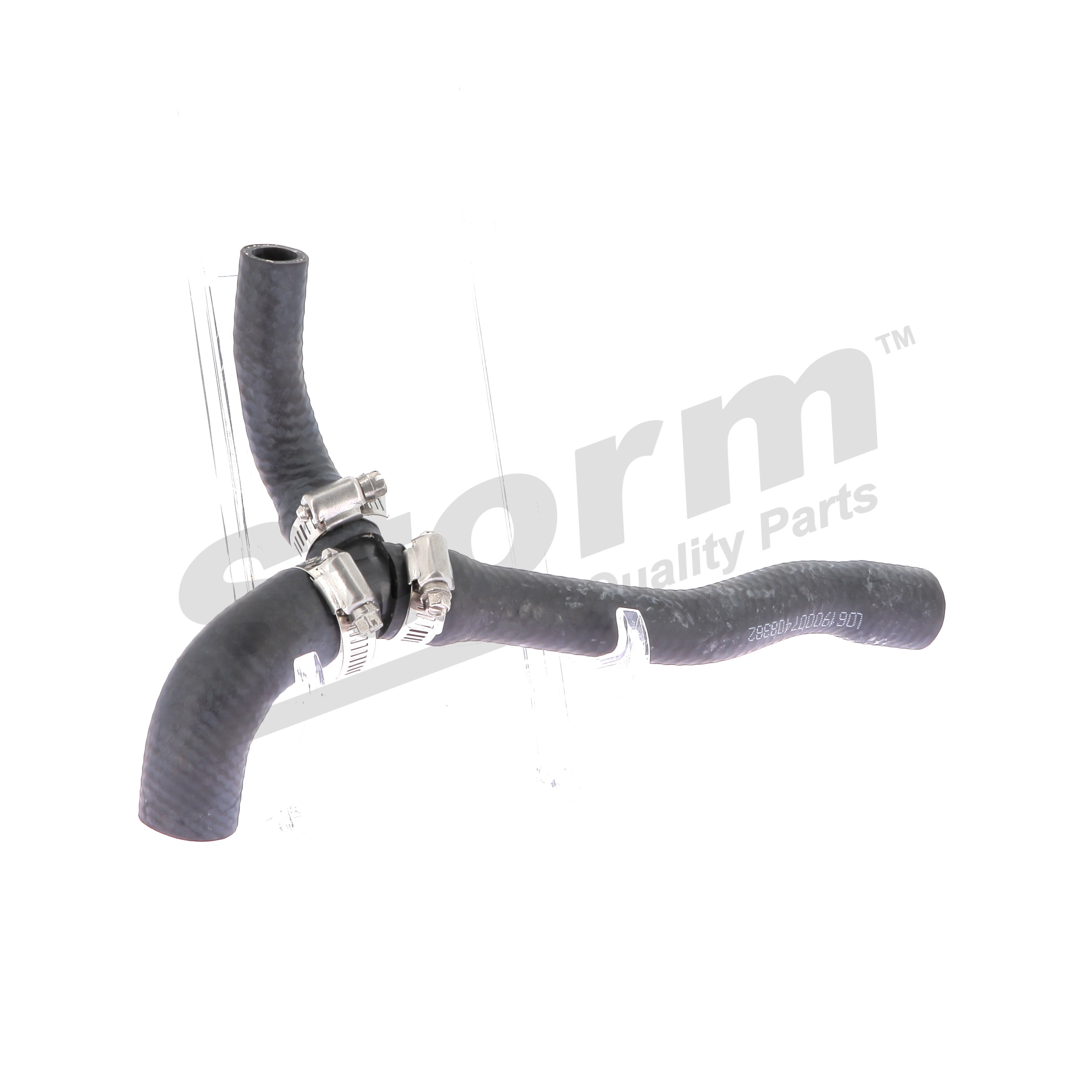 STORM QUALITY PARTS F8382 Radiatoriaus žarnos VW Passat B3 1.9 D 68 AG dyzelinas 1992
