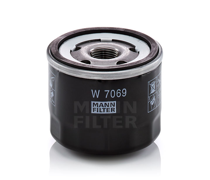 Oil filter W 7069 MANN-FILTER oil filter price