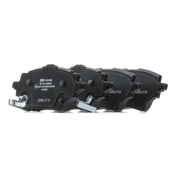 Bremsekloss-sett VALEO TOYOTA YARIS 302536
