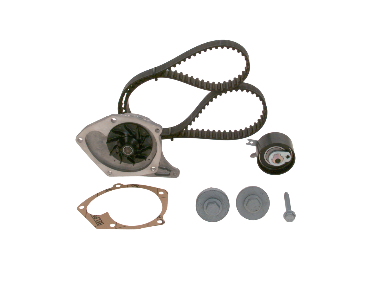 Pompe à eau + kits de courroies moteur BOSCH RENAULT CAPTUR 1 987 946 981