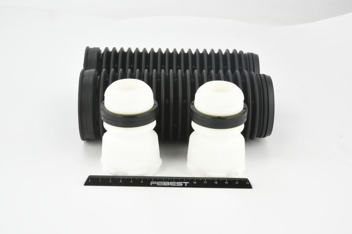FEBEST ADSHB-Q3F-KIT Stoßdämpfer Staubschutzsatz und Anschlagpuffer Passat B6 Variant 3.6 FSI 280 PS Benzin 2009