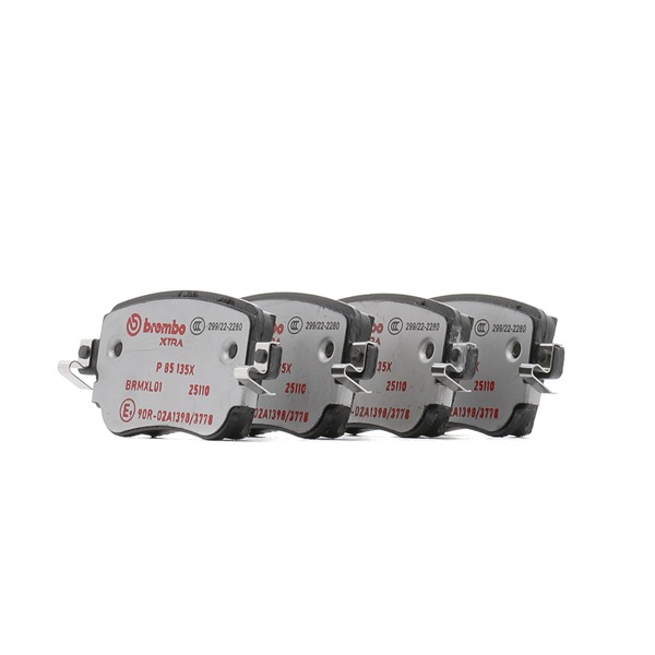 Τακάκια φρένων BREMBO VOLKSWAGEN POLO P 85 135X