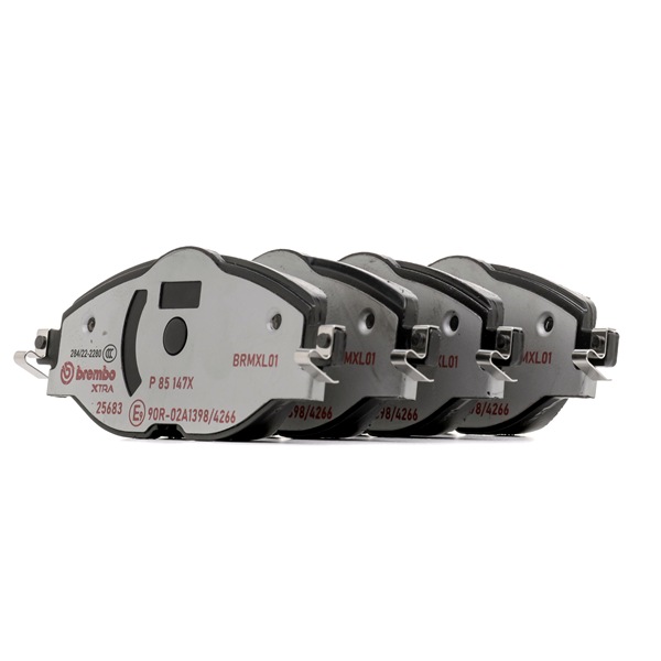 BREMBO P 85 147X Bremseklosser VOLKSWAGEN Caddy V California (SBB, SBJ) 2022