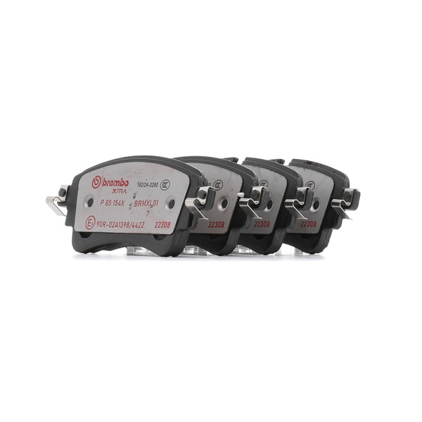 BREMBO P 85 154X Stabdžių kaladėlės VW TOUAREG 2017