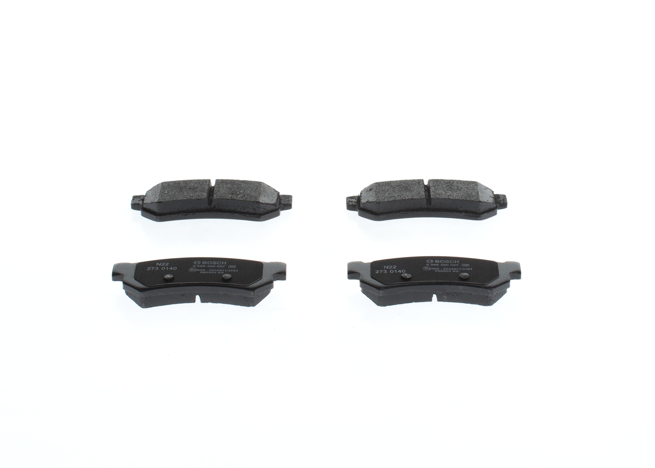 BOSCH 0 986 460 007 Stabdžių kaladėlės CHEVROLET LACETTI 2017