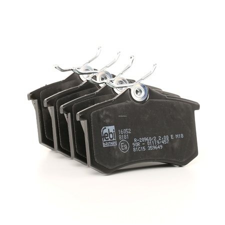FEBI BILSTEIN 1H0 698 451 A Stabdžių kaladėlės 16052