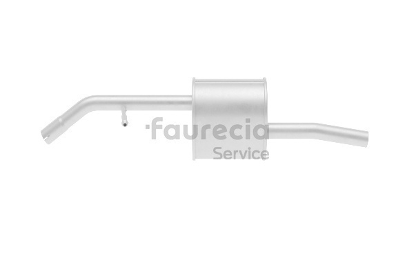 Faurecia FS15804 Endschalldämpfer CITROËN C3 II Kasten / Schrägheck (SC) 1.4 HDi 68 PS Diesel 2014