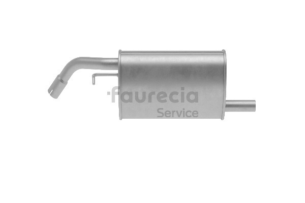 Faurecia FS75136 lyddemper Mitsubishi Colt Z30 1.3 LPG (Z33A) 95 hk bensin/bilgass (LPG) 2007