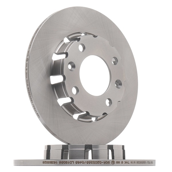 RIDEX 82B3225 Bremsscheiben PEUGEOT 208 II Schrägheck (UB_, UP_, UW_, UJ_) 1.6 208 FlexFuel 118 PS Benzin/Ethanol 2022