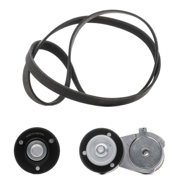 RIDEX PLUS 542R0107P Keilrippenriemensatz VW Bora 1j2 1.6 FSI 110 PS Benzin 2002
