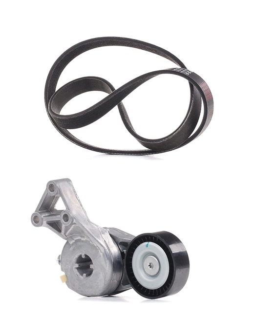 RIDEX PLUS 542R0045P Kit cinghia servizi VW Passat B6 Variant 1.6 102 CV Benzina 2009