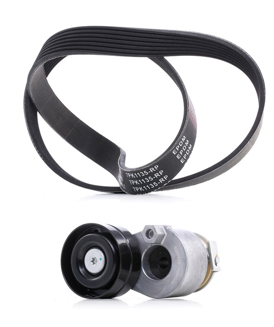 RIDEX PLUS 542R0421P multiriem set Clio 3 2.0 16V Sport (CR0N, CR1P) 197 Pk Benzine 2010