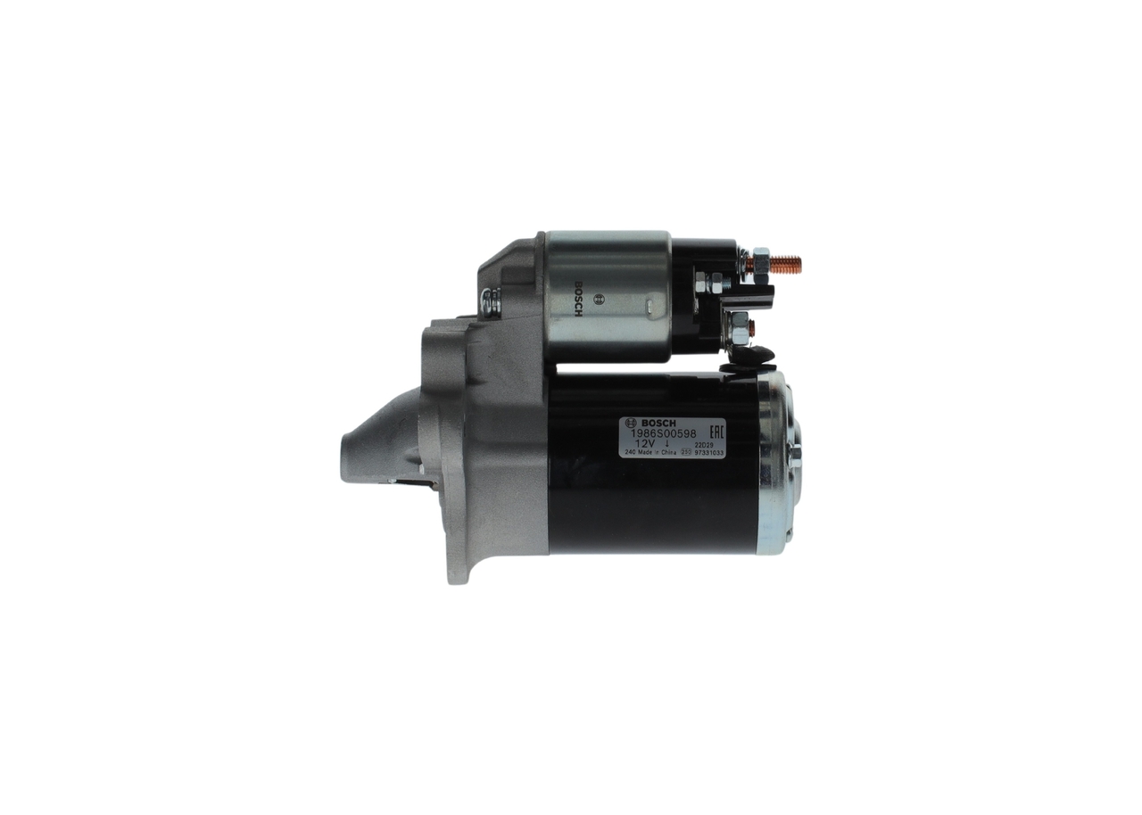 BOSCH 1 986 S00 598 Startmotor Renault Grand Scénic II 1.6 Flex 112 Pk Benzine/Ethanol 2006