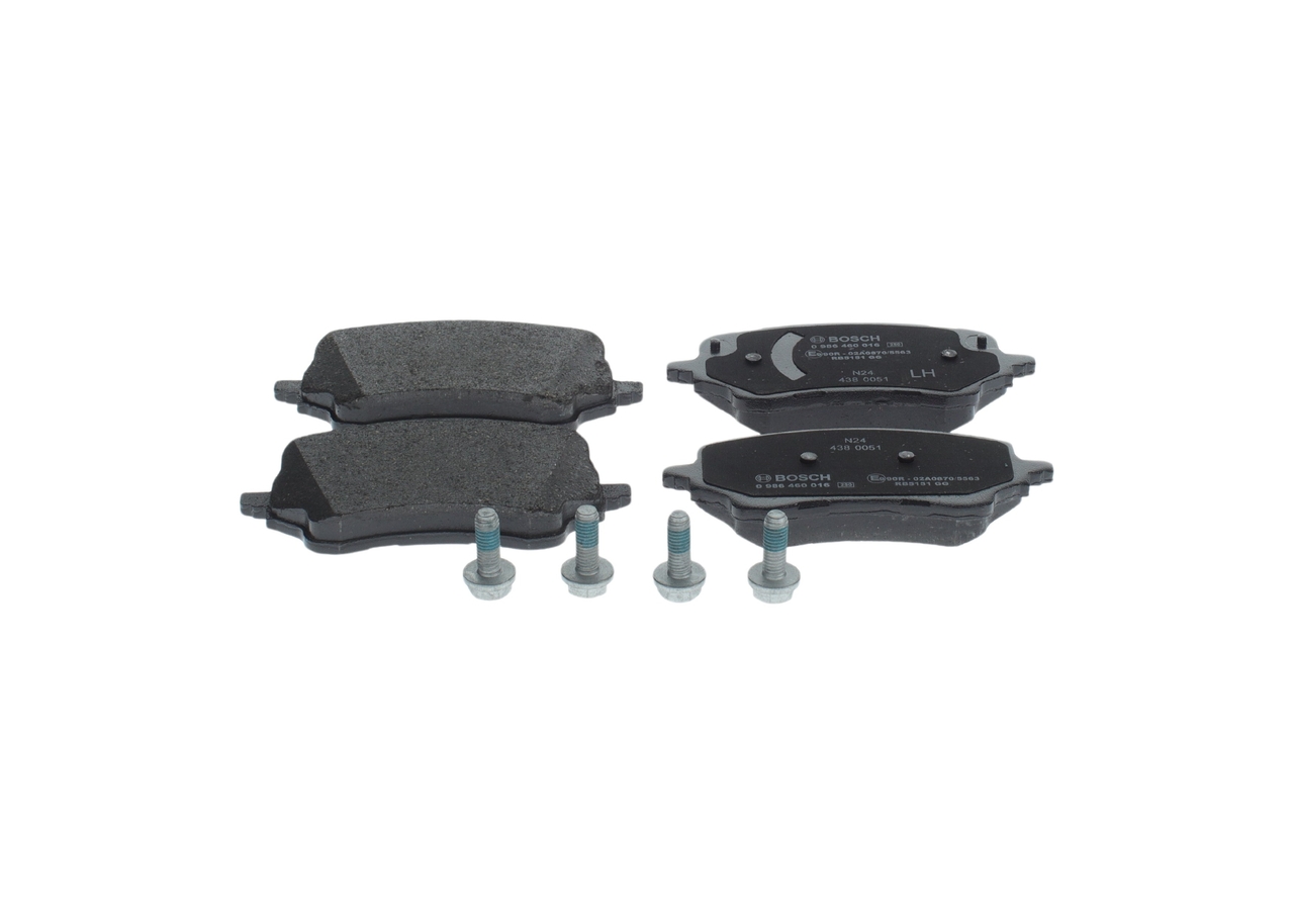 Remblokkenset BOSCH FORD PUMA 0 986 460 016
