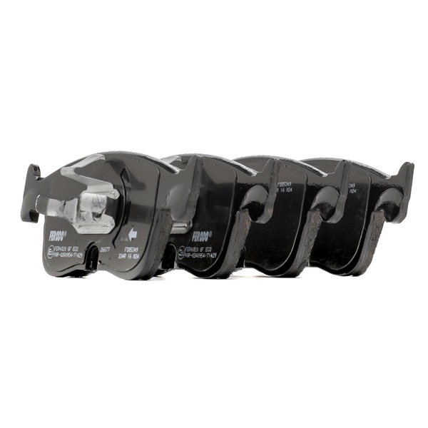Bremsebelegg FERODO AUDI A3 FDB5349