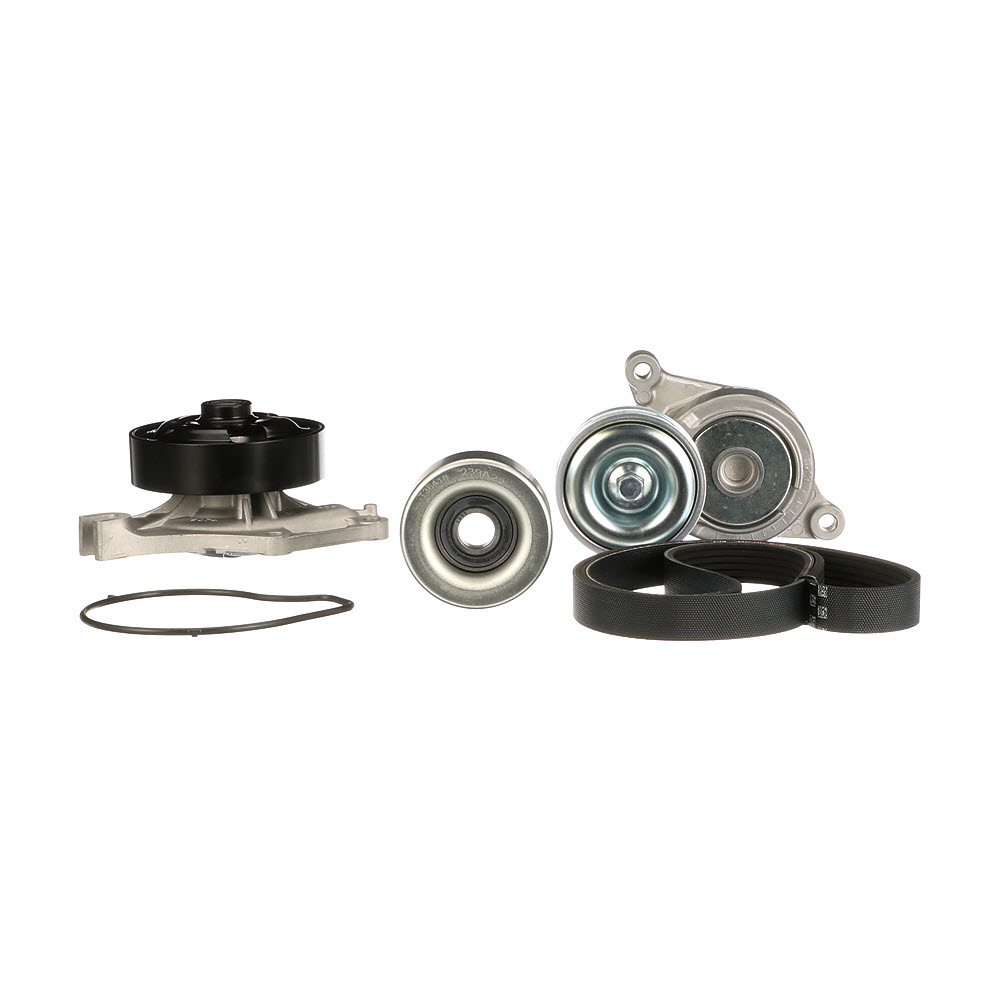GATES KP36PK2013 waterpomp + multi v-riemset 6 PK 2013