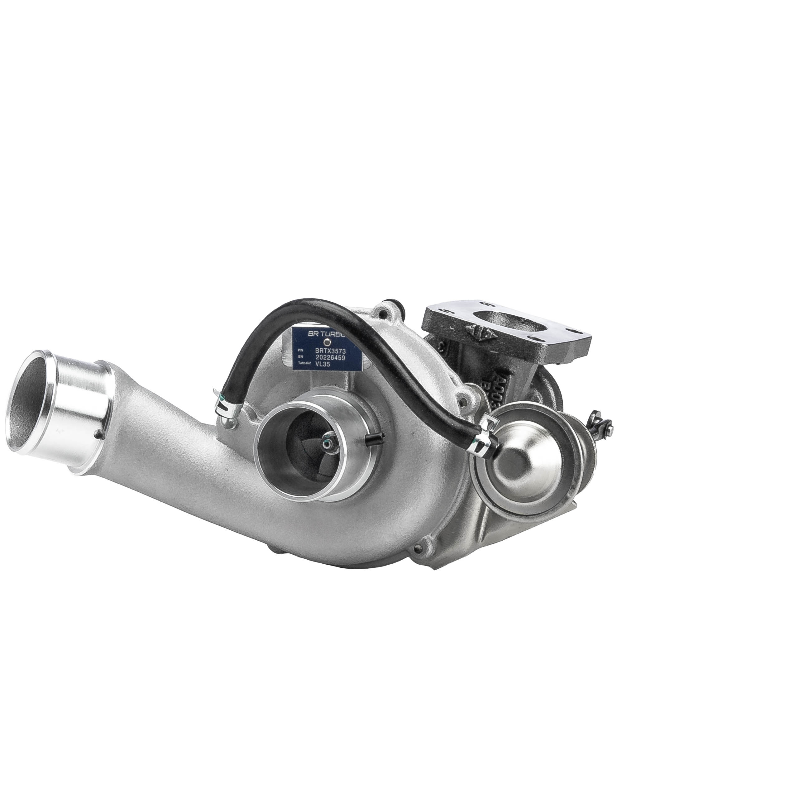 BR Turbo BRTX3573 Turbokompresorius Fiat Stilo Universalas 1.9 D Multijet 100 AG dyzelinas 2007