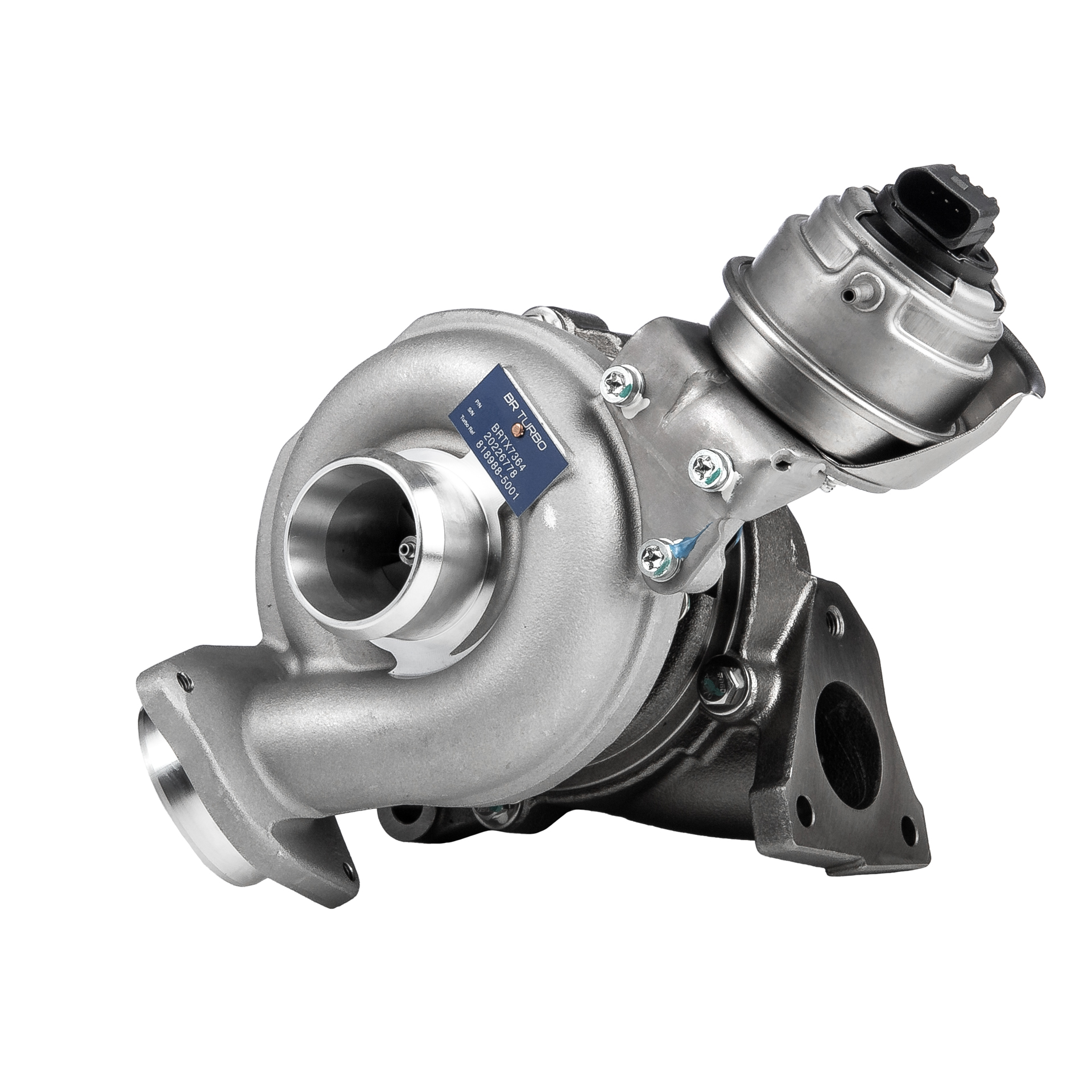 BR Turbo BRTX7364 Turbokompresorius Audi Q5 8R 2.0 TDI 150 AG dyzelinas 2015