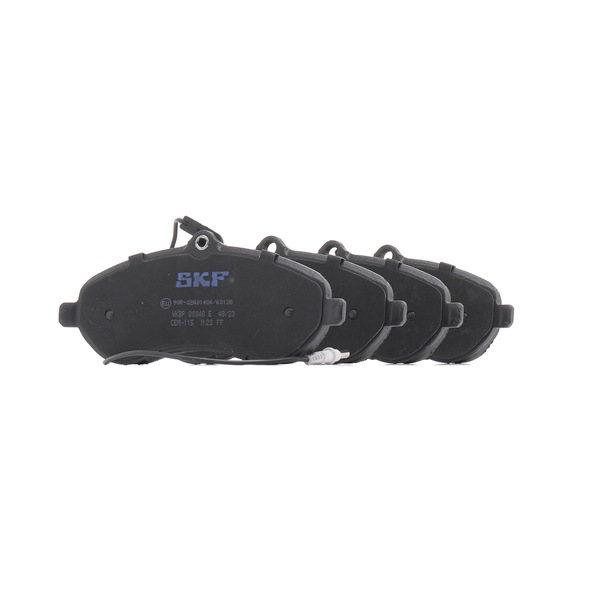 SKF VKBP 80048 E Pastiglie dei freni CITROËN Jumpy II MPV (VF7) 1.6 HDi 16V 90 CV Diesel 2010