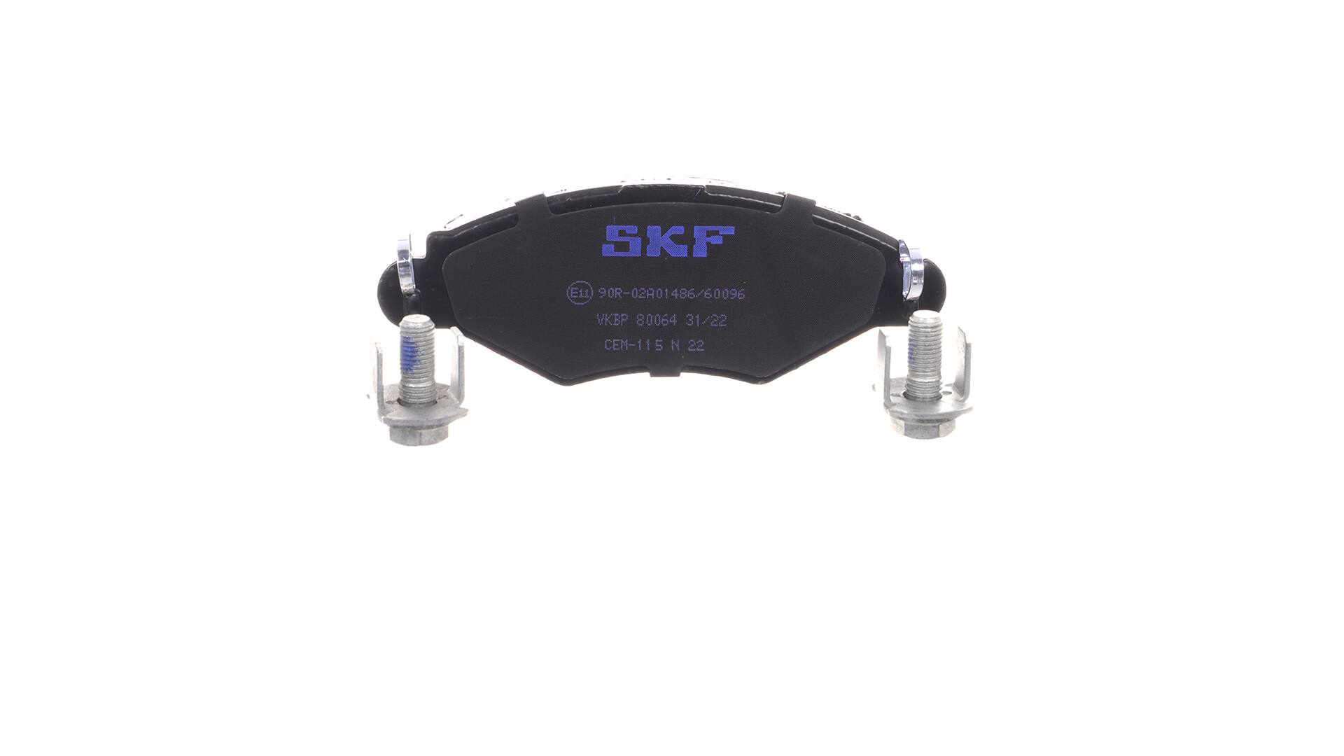 Bremseklodser SKF PEUGEOT 206 VKBP 80064