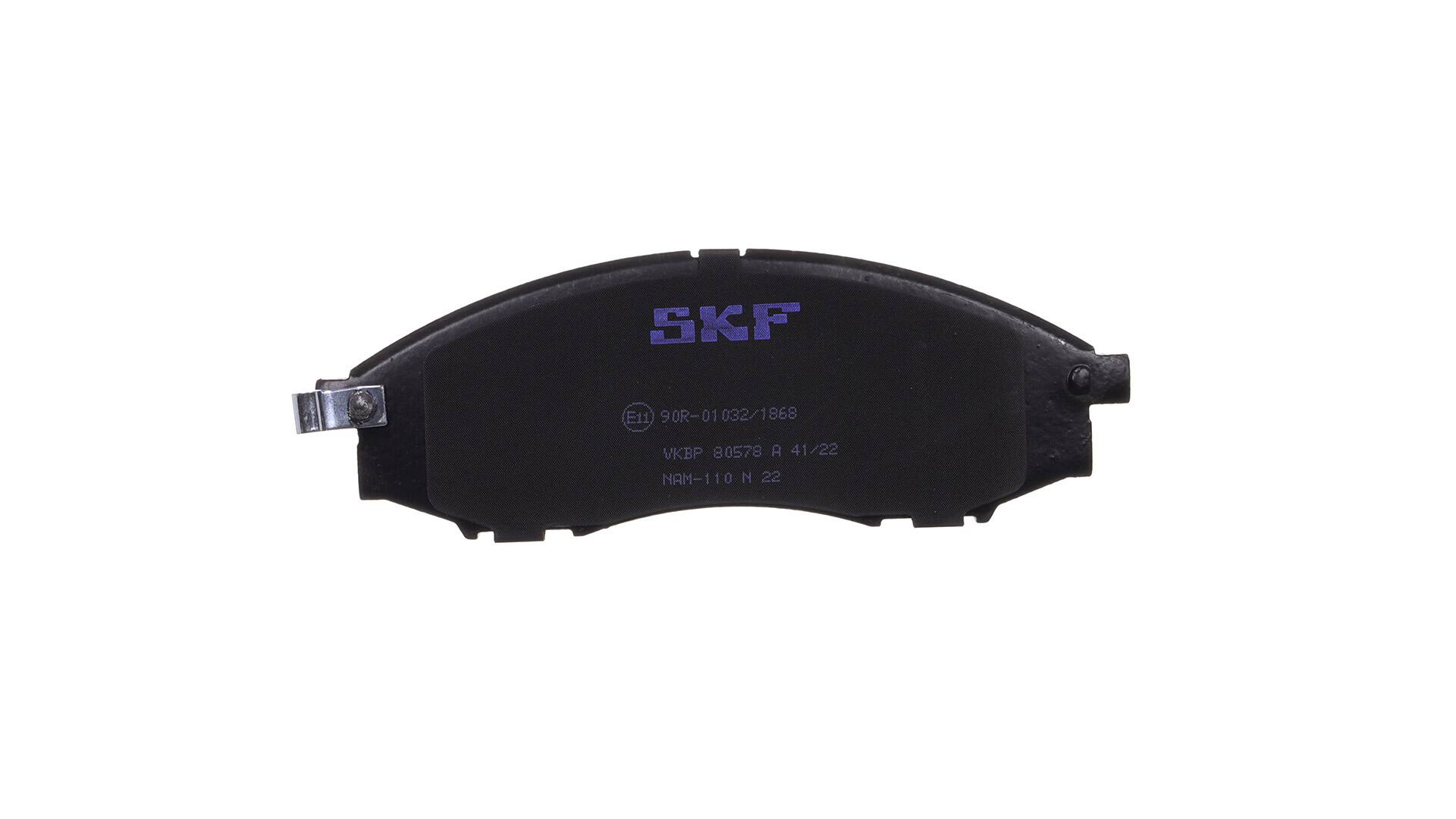 SKF VKBP 80578 A Remblokken Nissan Navara D22 Flatbed Vrachtwagen 2.5 Di 4WD 133 Pk Diesel 2021