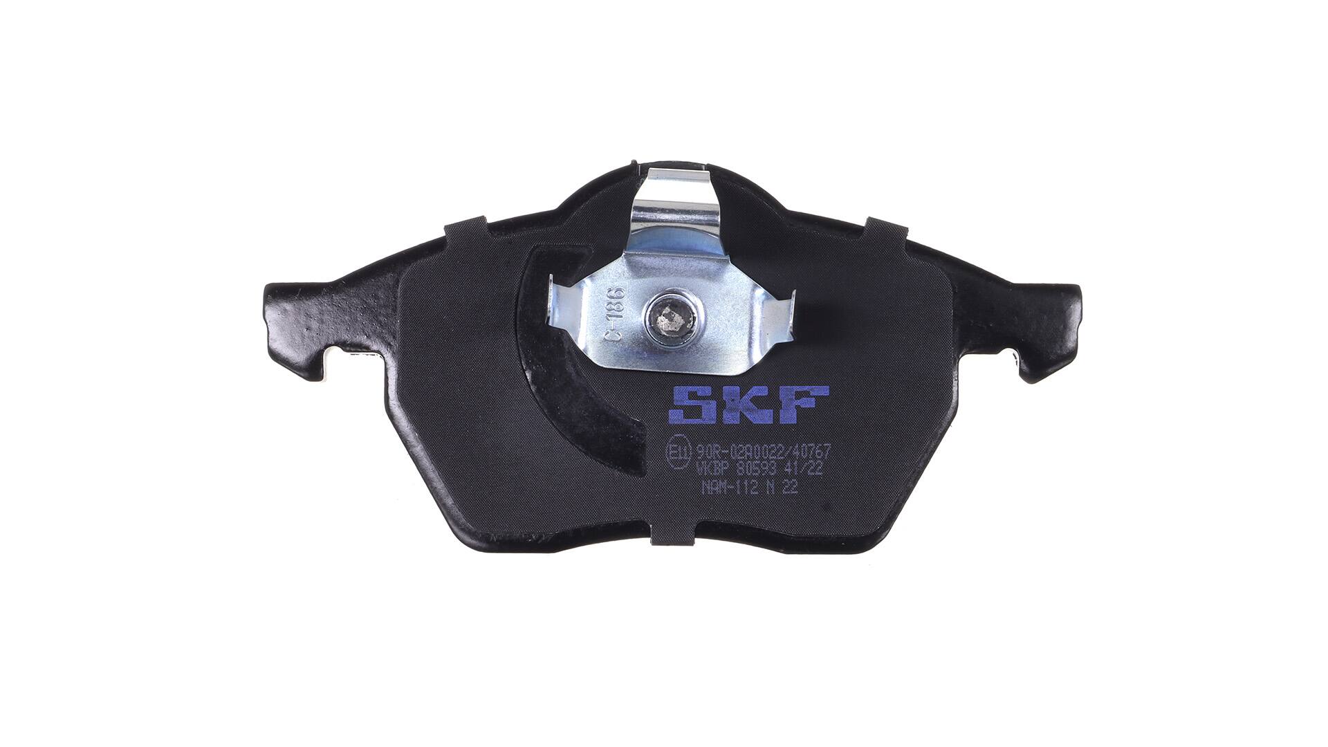 SKF VKBP 80593 Klocki hamulcowe Vectra C GTS 2.2 DTI 16V 125 KM olej napędowy 2002