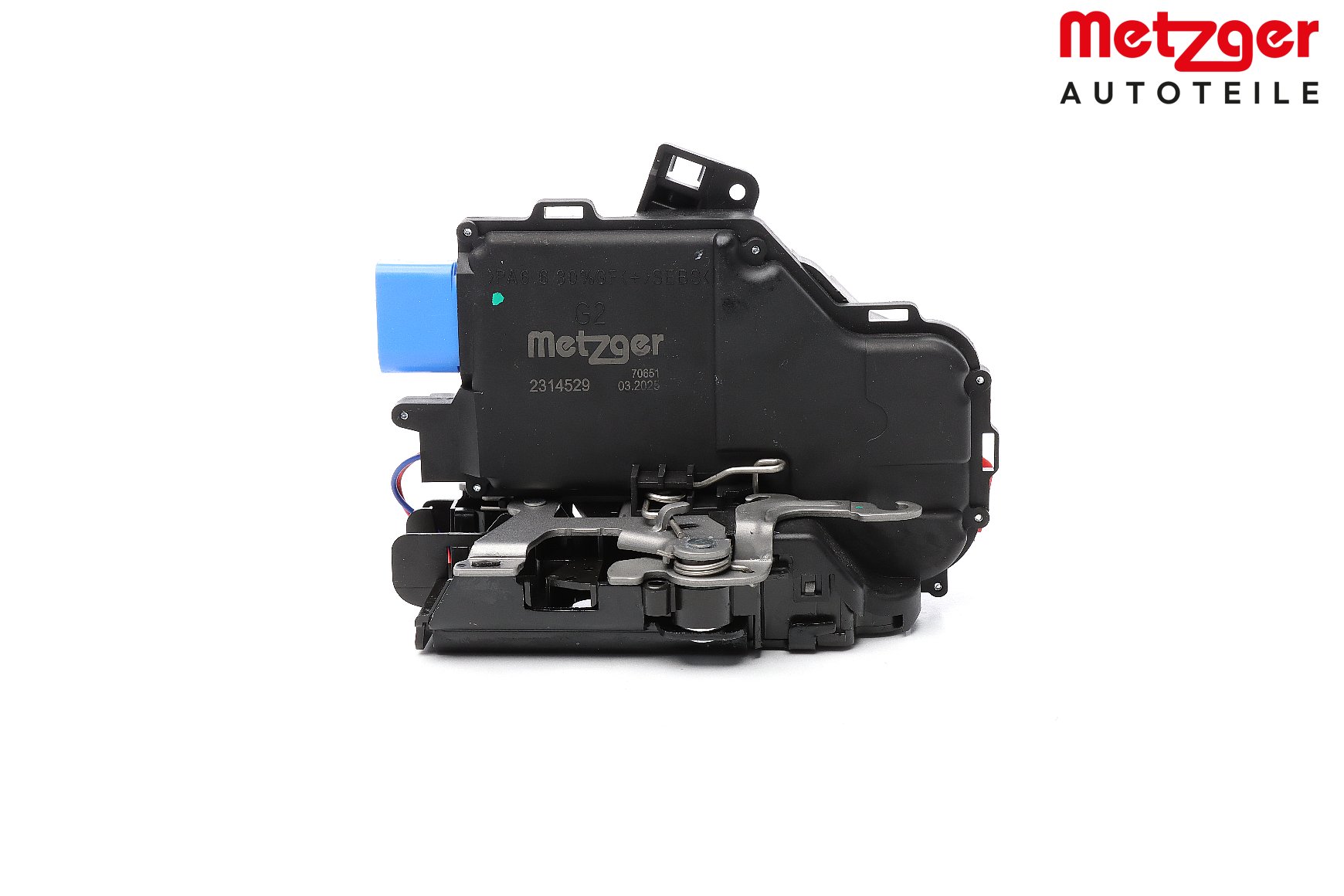 METZGER 2314529 Durvju slēdzene VW Phaeton 3D