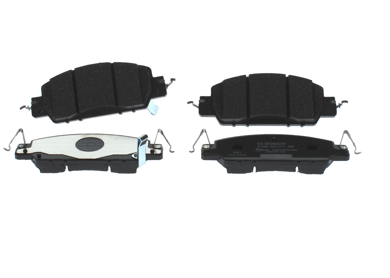 BOSCH 0 986 460 017 Stabdžių kaladėlės HONDA Civic XI Hatchback (FL)
