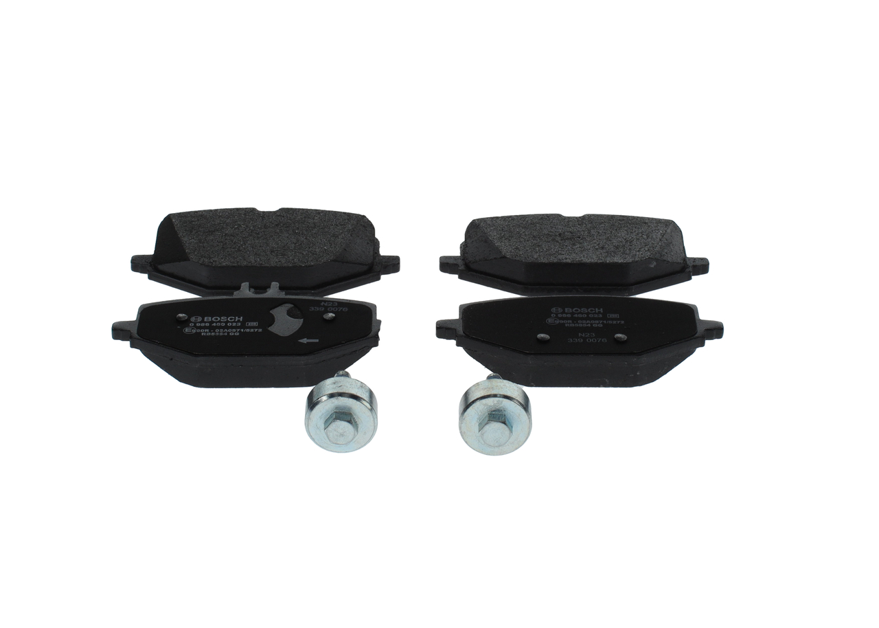 BOSCH 0 986 460 023 Stabdžių kaladėlės GLE W167