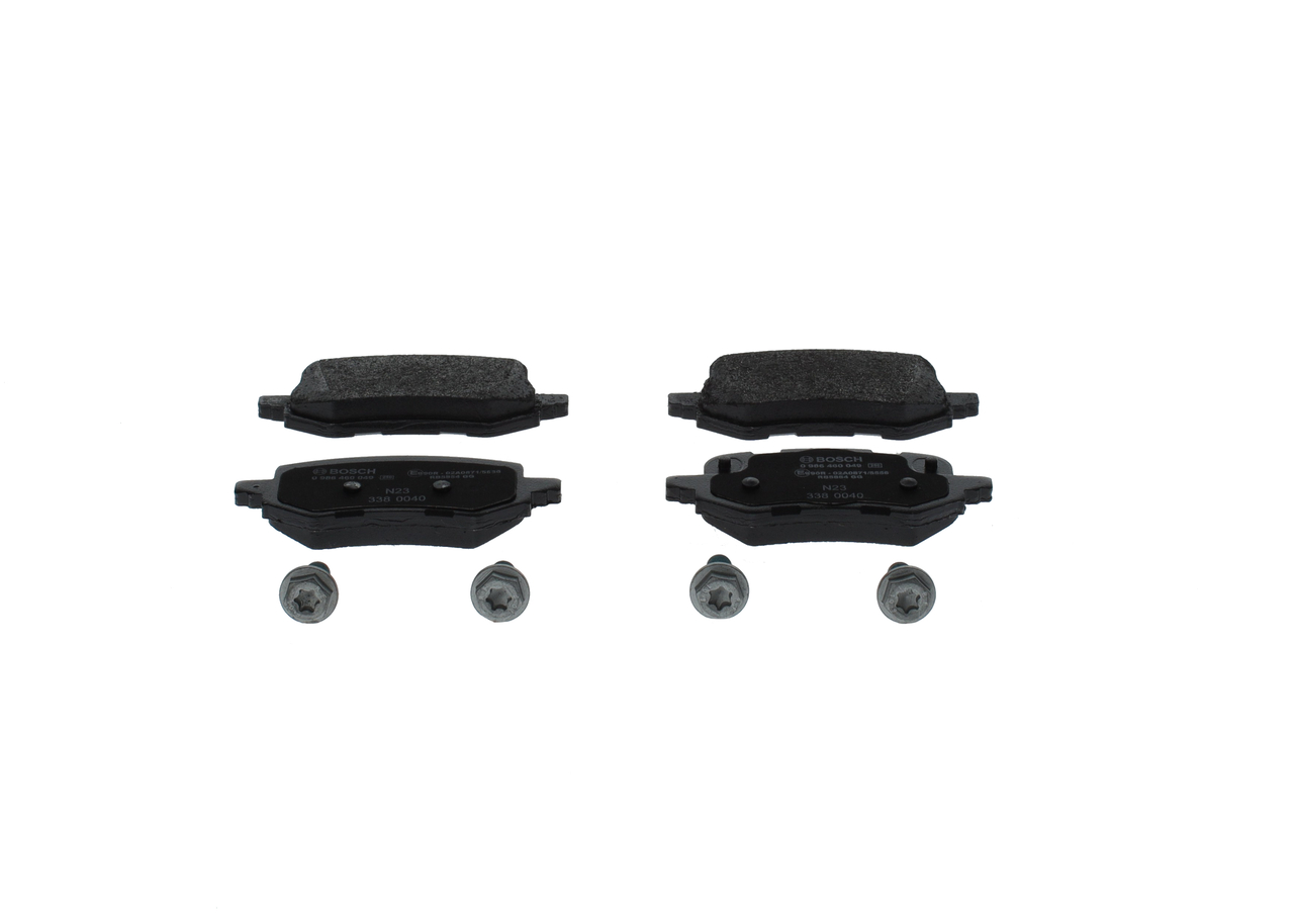 Remblokkenset voor schijfrem BOSCH FORD PUMA 0 986 460 049