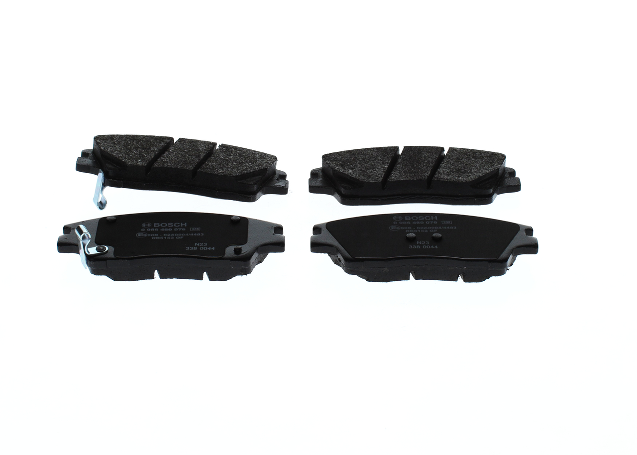 Stabdžių trinkelių rinkinys, diskinis stabdys BOSCH HYUNDAI TUCSON 0 986 460 076
