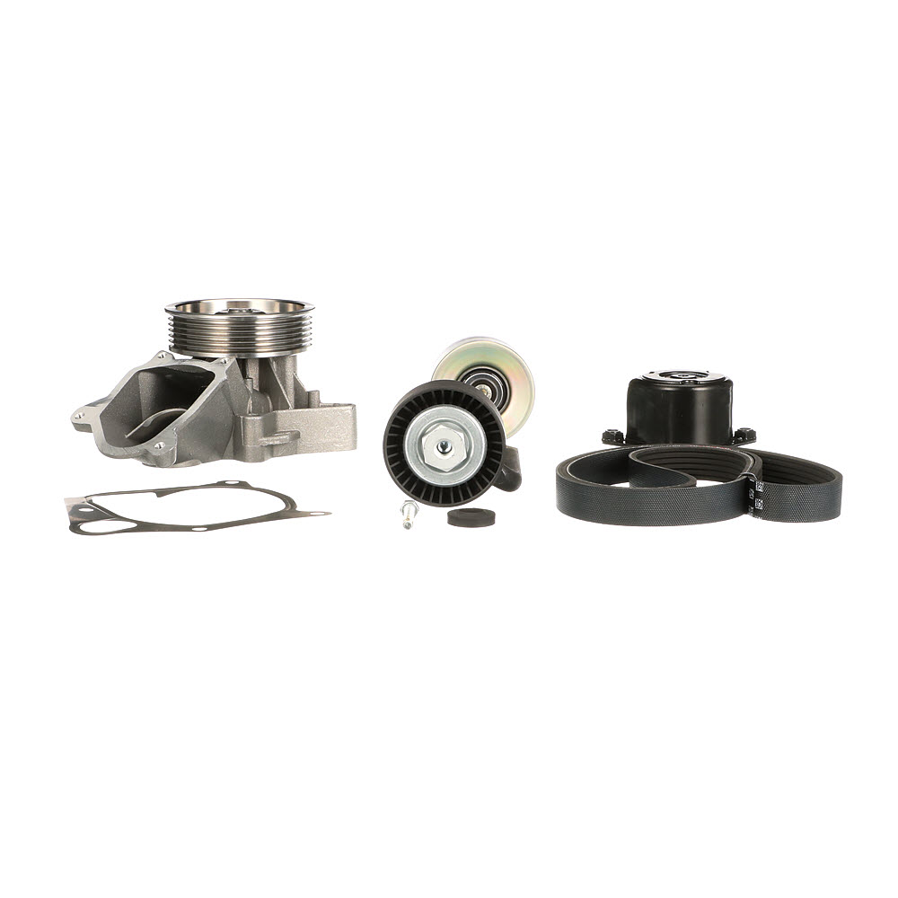 GATES 6PK2160 Vodné čerpadlo + sada klinového remeňa KP16PK2160