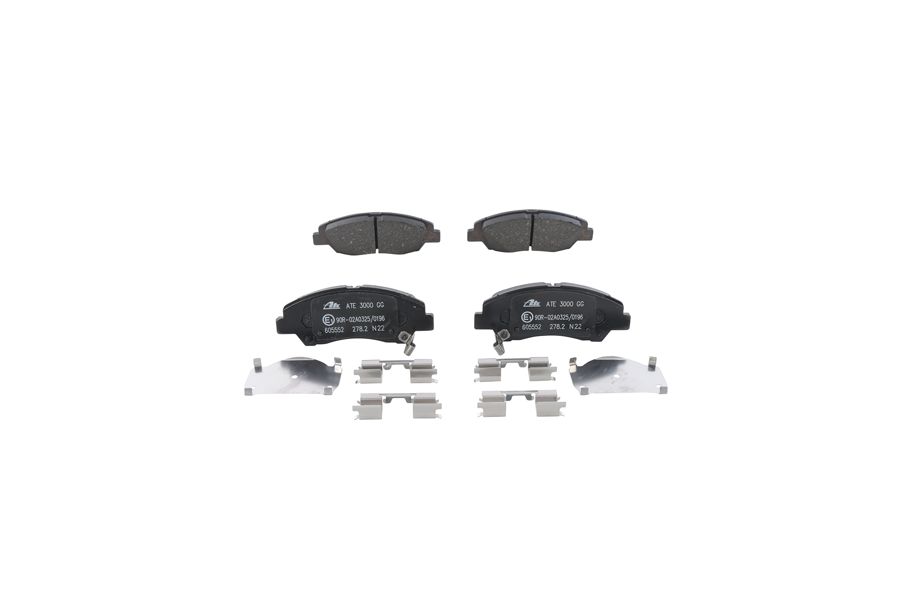 Τακάκια φρένων ATE HYUNDAI i10 13.0460-5552.2