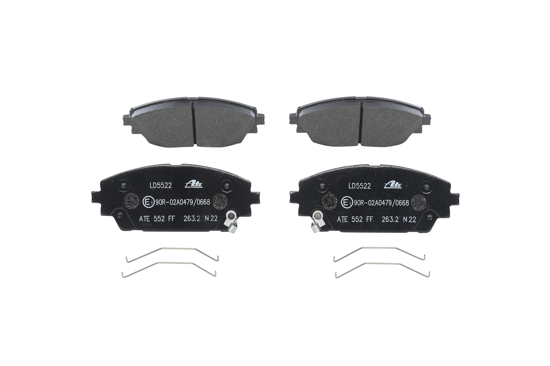 ATE 13.0470-5522.2 Pastillas de freno MAZDA 3 Hatchback (BP) 2023 originales precio