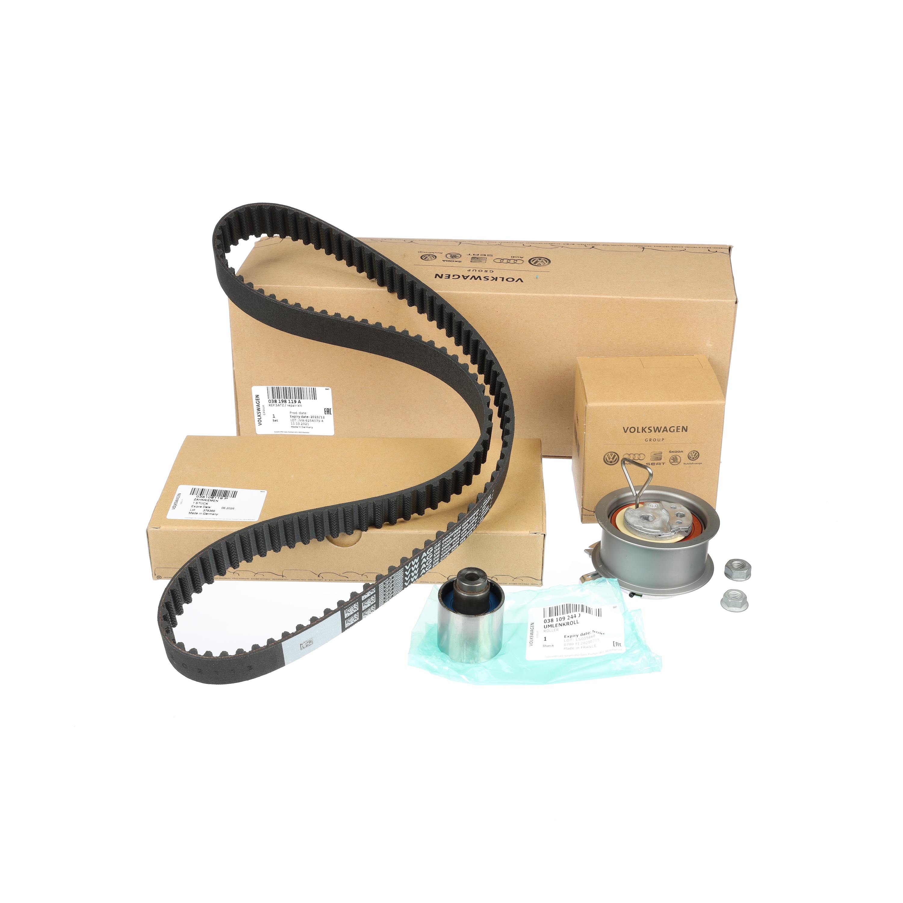 ET ENGINETEAM RM0019VR2 Zahnriemensatz T5 Multivan 1.9 TDI 84 PS Diesel 2008