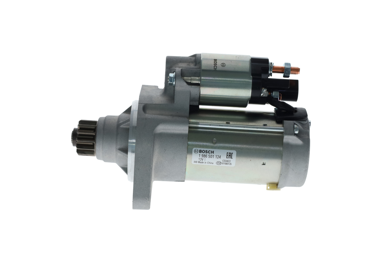 BOSCH 1 986 S01 124 starter VW Caddy Alltrack Kombi 1.2 TSI 84 hk Bensin 2017