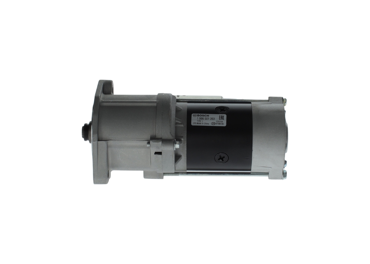 BOSCH 1 986 S01 263 Starteris Mitsubishi Pajero 2 2.5 TDiC 4WD (V34W) 84 AG dyzelinas 1992
