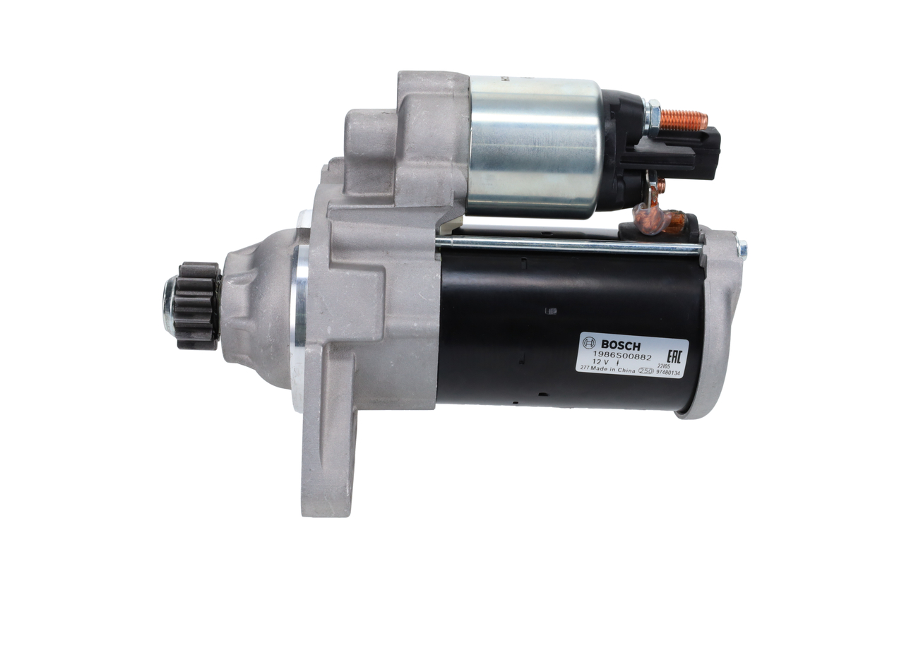 BOSCH 1 986 S00 882 Starttimoottori VOLKSWAGEN T-Cross (C11_) 1.0 TSi Flexfuel 128 hv Bensiini/etanoli 2025