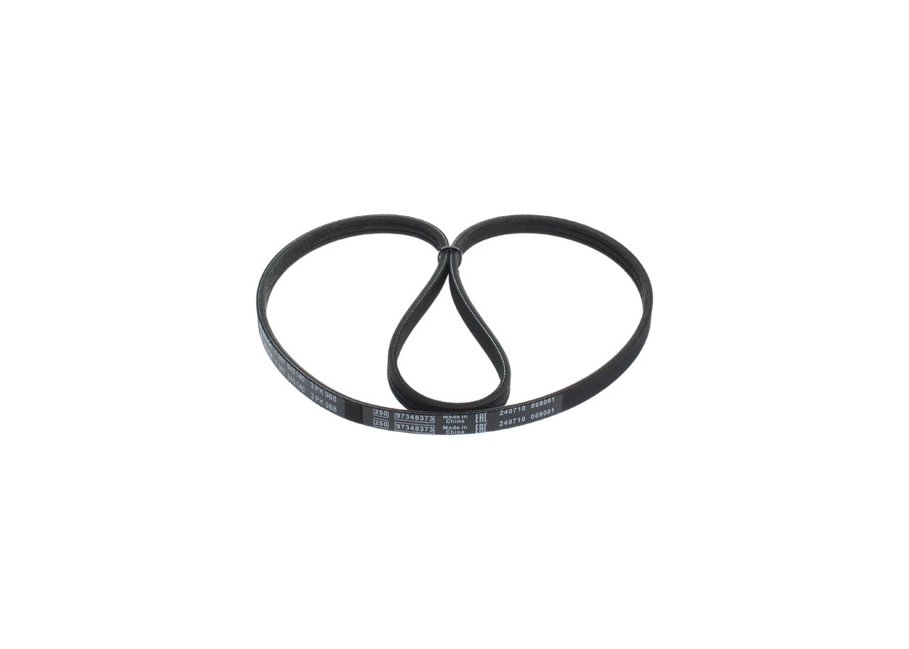 BOSCH 1 987 945 140 Rebrasti jermen BMW G20 330 e Plug-in-Hybrid 292 km Benzin/Elektro 2024