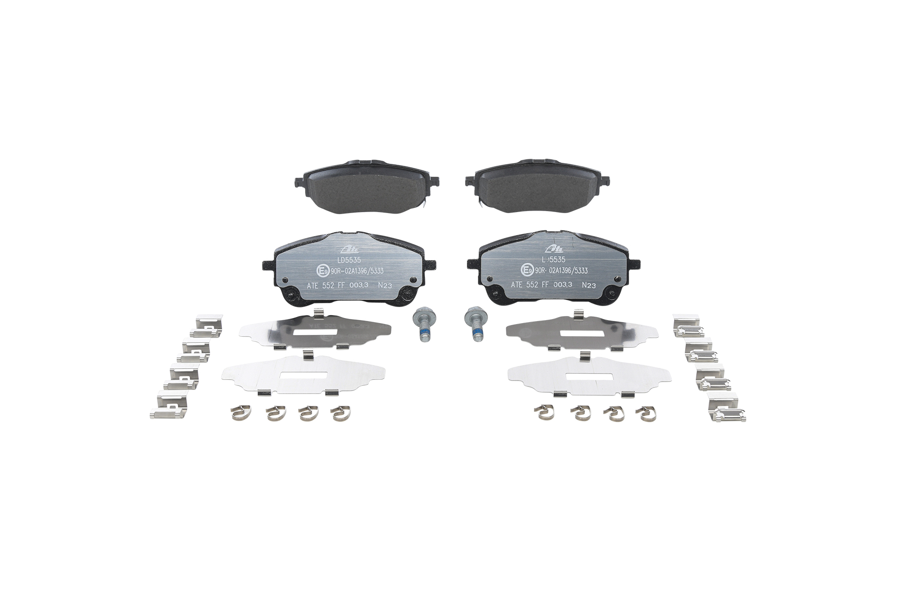 Zavorne obloge ATE TOYOTA COROLLA 13.0470-5535.2
