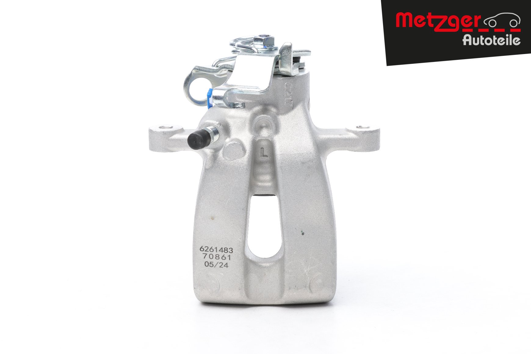METZGER 6261483 Bremssattel Lancia Ypsilon 843 1.3 D Multijet (843.AXF11, 843.AXF1A, 843.AXM11,... 75 PS Diesel 2008