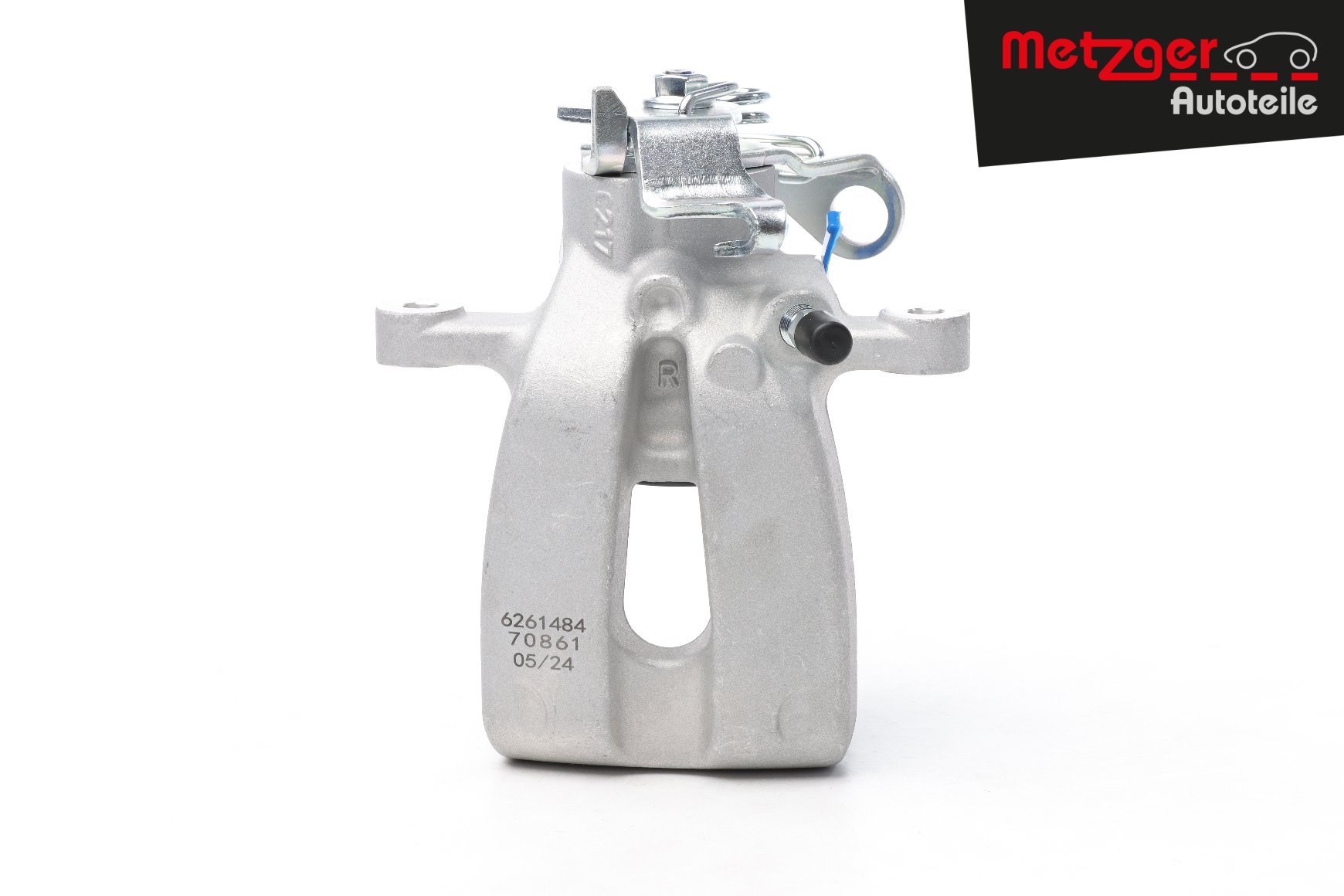 METZGER 6261484 Bremssattel Lancia Ypsilon 843 1.3 D Multijet (843.AXF11, 843.AXF1A, 843.AXM11,... 75 PS Diesel 2009