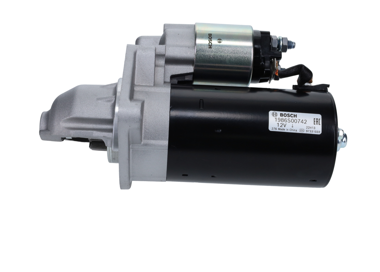 BOSCH 1 986 S00 742 Motor de arranque Iveco Daily 6 Van 35S17, 35C17, 40C17, 50C17, 55C17, 60C17, 65C17, 70C17 170 cv Diesel 2016