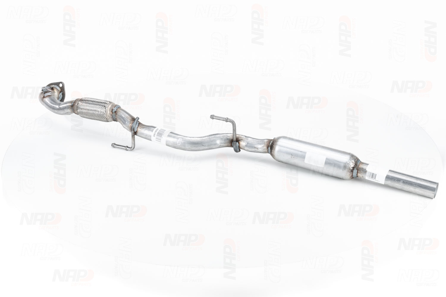 NAP carparts CAC10599 Avgasrör SKODA Fabia II Combi (545) 1.2 12V 60 hk Bensin 2013