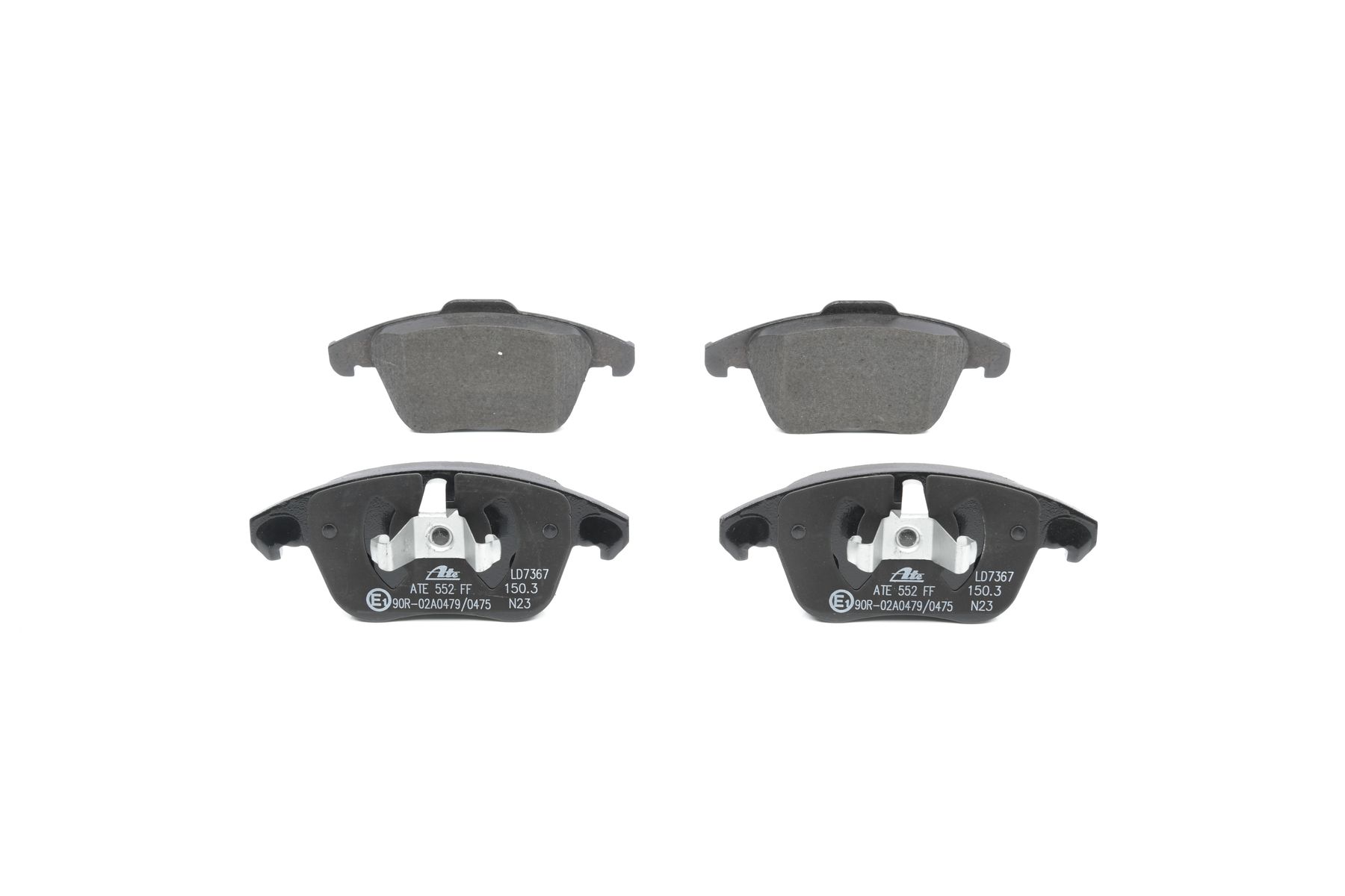 Zavorne obloge ATE OPEL CORSA 13.0470-7367.2