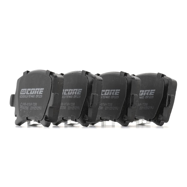 goCORE GCD020013 klem, demper Seat Altea XL 2.0 TDI 136 Pk Diesel 2006