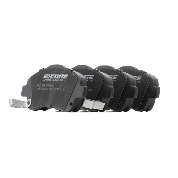 goCORE GCD020018 krukaspoelie Toyota Corolla Verso E12 2.0 D-4D (CDE120_) 116 Pk Diesel 2003