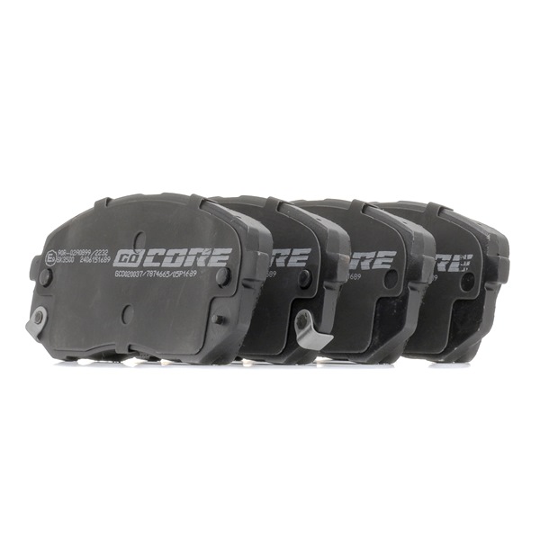 goCORE GCD020037 remblokken S5810-12SA70