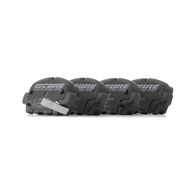 goCORE 5580077K03 Plaquettes de frein GCD020050